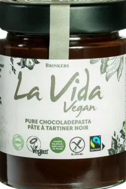 La Vida Vegan Chocoladepasta Puur (270 gr)