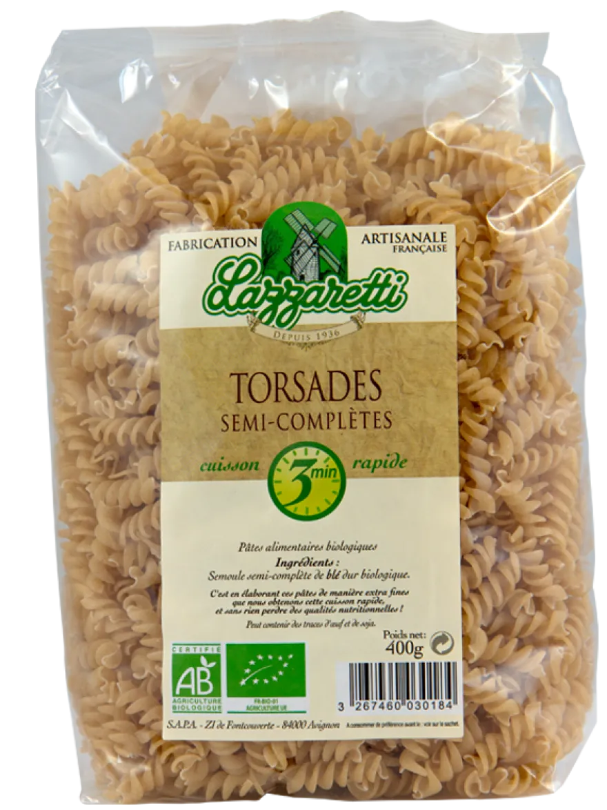 Lazzaretti Spirelli Snelkokend Bio (400 gr)