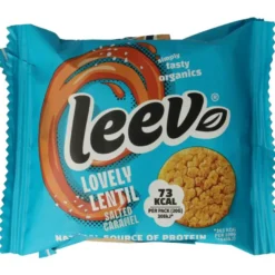 Leev Lovely Lentil Cakes Caramel Bio (60 gr)