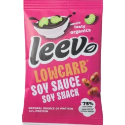 Leev Lowcarb Snack Soyabonen Soya Saus Bio (45 gr)
