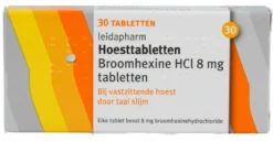 Leidapharm Broomhexine HCI 8 mg Hoesttabletten (30 stuks)