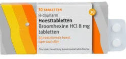 Leidapharm Broomhexine HCI 8 mg Hoesttabletten (30 stuks)