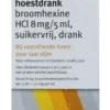 Leidapharm Hoestdrank Broomhexine Hci 8mg/5ml Suikervrij (150 ml)