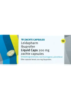 Leidapharm Ibuprofen 200mg Liquid (10 capsules)