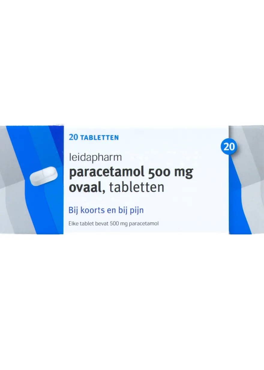 Leidapharm Paracetamol Ovaal 500mg (20 tabletten)