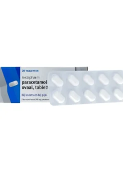 Leidapharm Paracetamol Ovaal 500mg (20 tabletten)