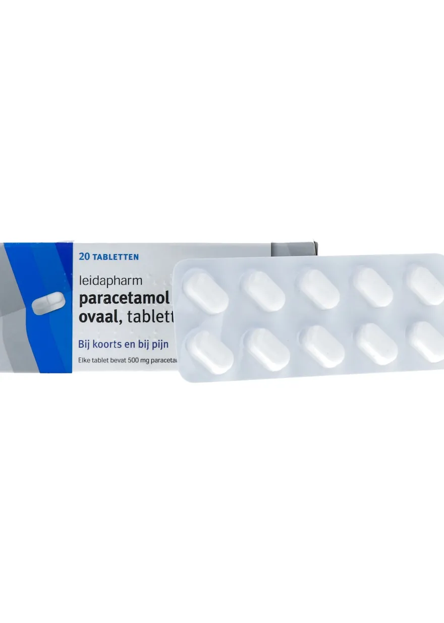 Leidapharm Paracetamol Ovaal 500mg (20 tabletten)