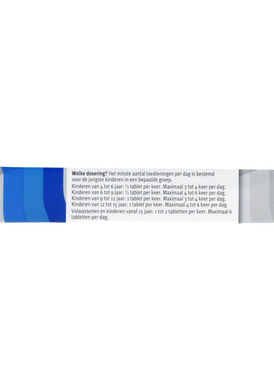 Leidapharm Paracetamol Ovaal 500mg (20 tabletten)