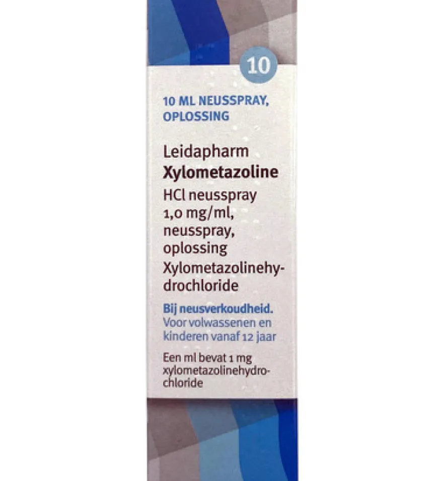 Leidapharm Xylometazoline hcl neusspray 1mg/ml uad (10 ml)