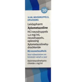 Leidapharm Xylometazoline hcl neusdruppels 1mg/ml uad (10 ml)