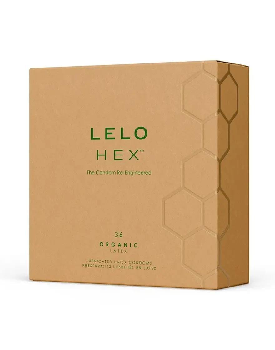 Lelo Hex Condooms Organic (36 stuks)