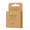 Lelo Hex Condooms Organic (3 stuks)