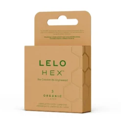 Lelo Hex Condooms Organic (3 stuks)