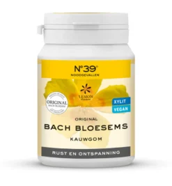 Lemon Pharma Bach Bloesem kauwgom nr. 39 rust en ontspanning (60 gr)