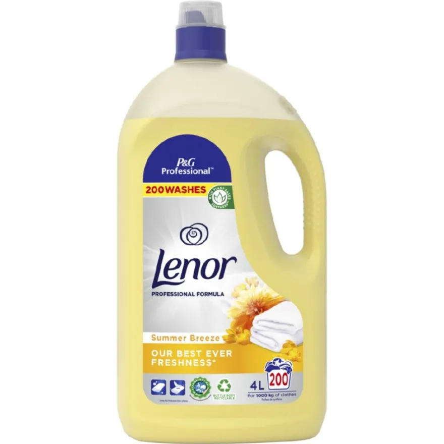 Lenor Professional Vloeibaar Wasverzachter Summer Breeze (4000 ml)