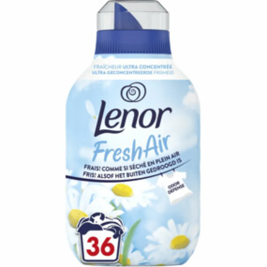 Lenor Vloeibaar Wasverzachter Fresh Air Sensitive 36 Wasbeurten (504 ml)