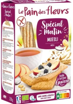 Le Pain Des Fleur Muesli Cracker Special Matin B Io (230 gr)