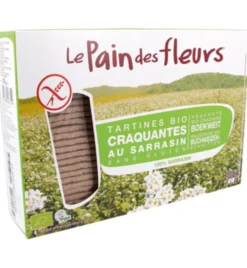 Le Pain Des Fleurs Boekweit Crackers Bio (300 gr)