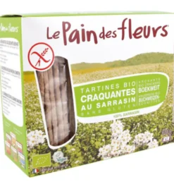 Le Pain Des Fleurs Boekweit Crackers Bio (150 gr)