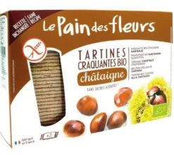 Le Pain Des Fleurs Tamme Kastanje Crackers Bio (300 gr)