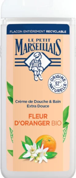 Le Petit Marseillais Douche Gel Sinaasappel Bloesem (400 ml)