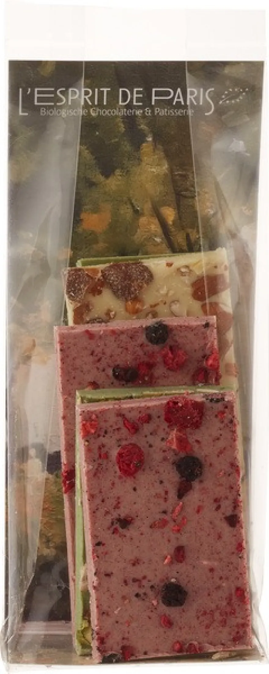 L’Esprit De Paris Chocoladerepen Vrolijk (125 gr)