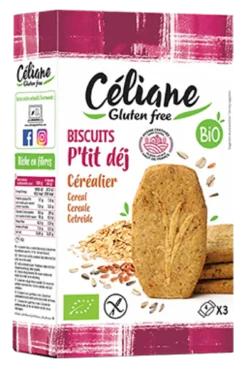 Les Recettes De Céliane Céliane Ontbijtkoek Cereal Bio & Glutenvrij (140 gr)