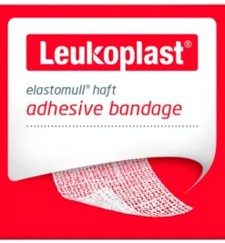 Leukoplast Elastomull haft 4 x 8 cm (1 stuk)