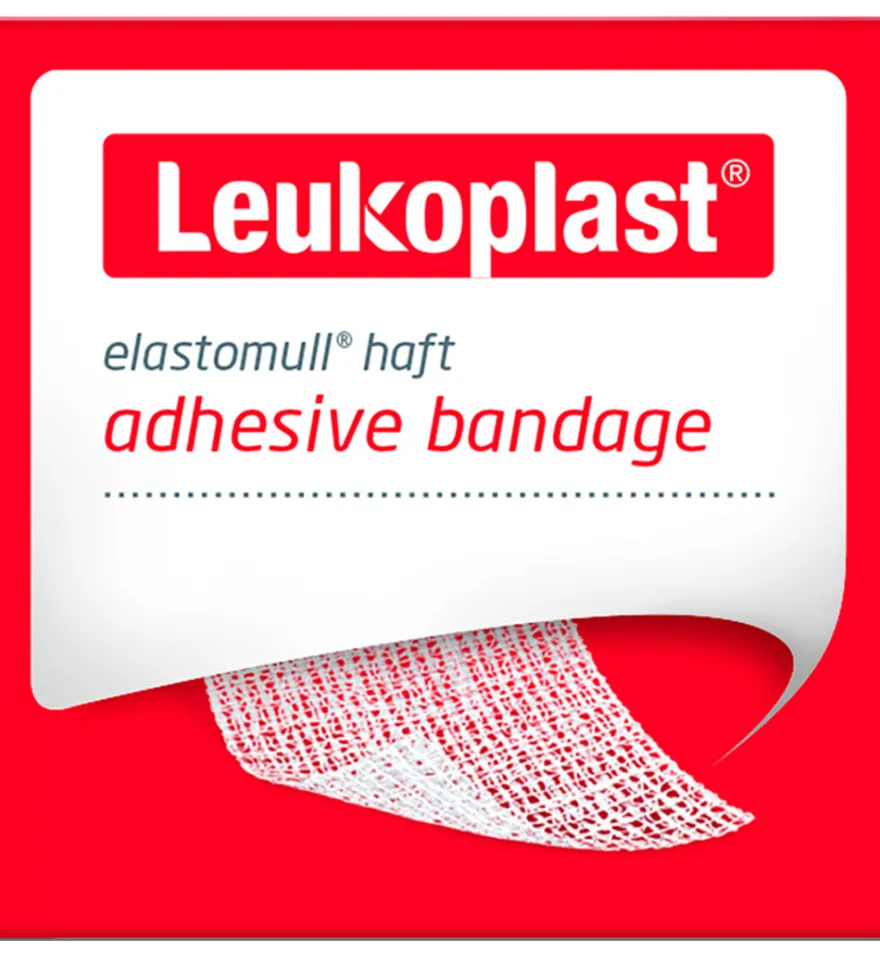 Leukoplast Elastomull haft 4 x 8 cm (1 stuk)