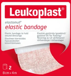 Leukoplast Elastomul 4 m x 8 cm (2 rollen)