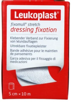 Leukoplast Fixomull Stretch Fixatiepleister 10m x 5cm (1 stuk)
