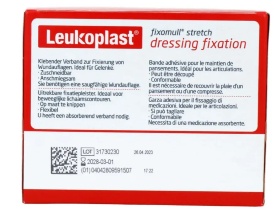 Leukoplast Fixomull (1 stuk)