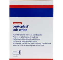 Leukoplast Soft White Wondpleister 5m x 8cm (1 stuk)