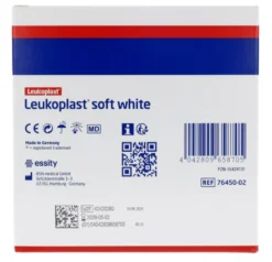 Leukoplast Soft White Wondpleister 5m x 8cm (1 stuk)