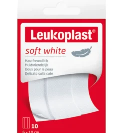 Leukoplast Soft white 6 x 10 cm (10 stuks)