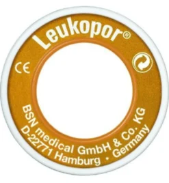 Leukopor Eurolock 5M X 1.25 Cm (1 stuk)