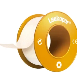 Leukopor Hechtpleister 5m x 2.50 cm (1 stuk)