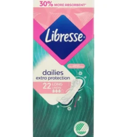 Libresse Inlegkruisje Extra Protect Long (22 stuks)