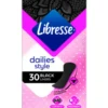 Libresse Inlegkruisjes normaal black (30 stuks)