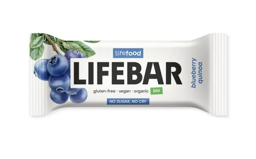 Lifefood Lifebar Blueberry Quinoa Bio R Aw (40 gr)