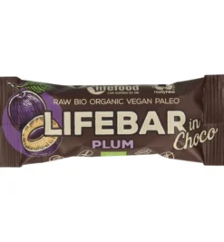 Lifefood Lifebar Inchoco Plum/Pruim Bio (40 gr)