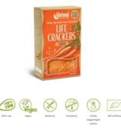 Lifefood Life Crackers Wortel Bio (80 gr)