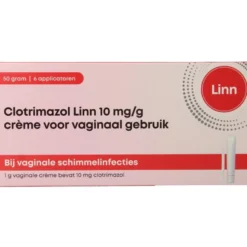 Linn Clotrimazol Creme voor vaginaal gebruik (50 gr)