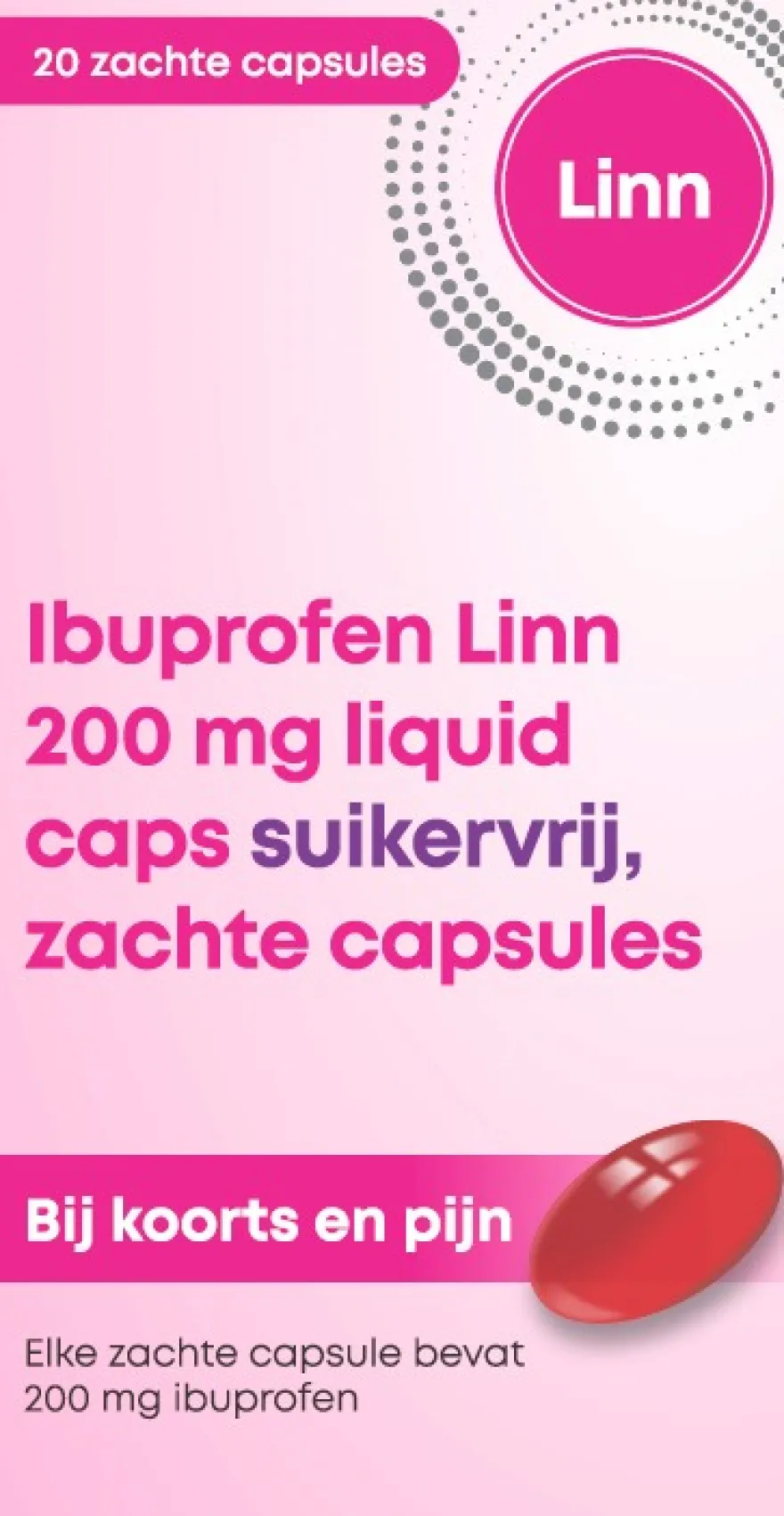 Linn Ibuprofen 200 mg (20 capsules)