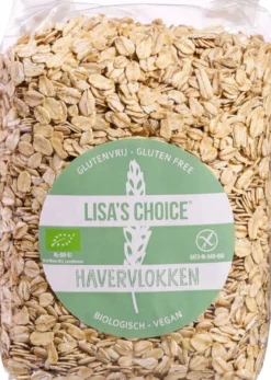 Lisa’s Choice Havervlokken Glutenvrij (450 gr)