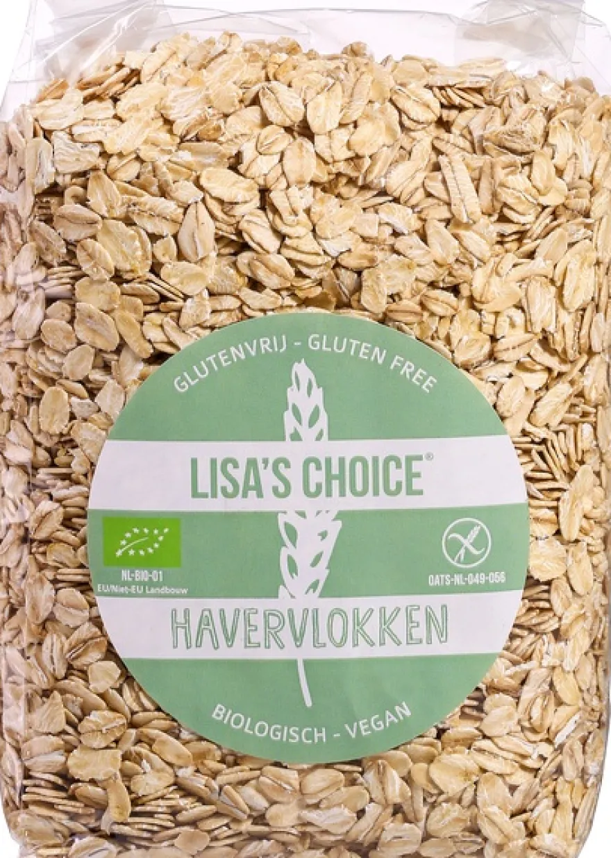 Lisa’s Choice Havervlokken Glutenvrij (450 gr)