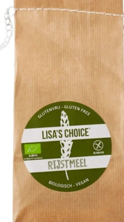 Lisa’s Choice Rijstmeel Glutenvrij (450 gr)