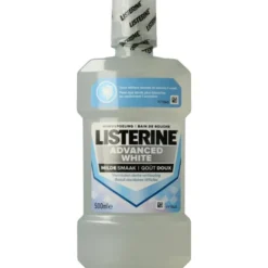 Listerine Mondwater advanced white mild (500 ml)