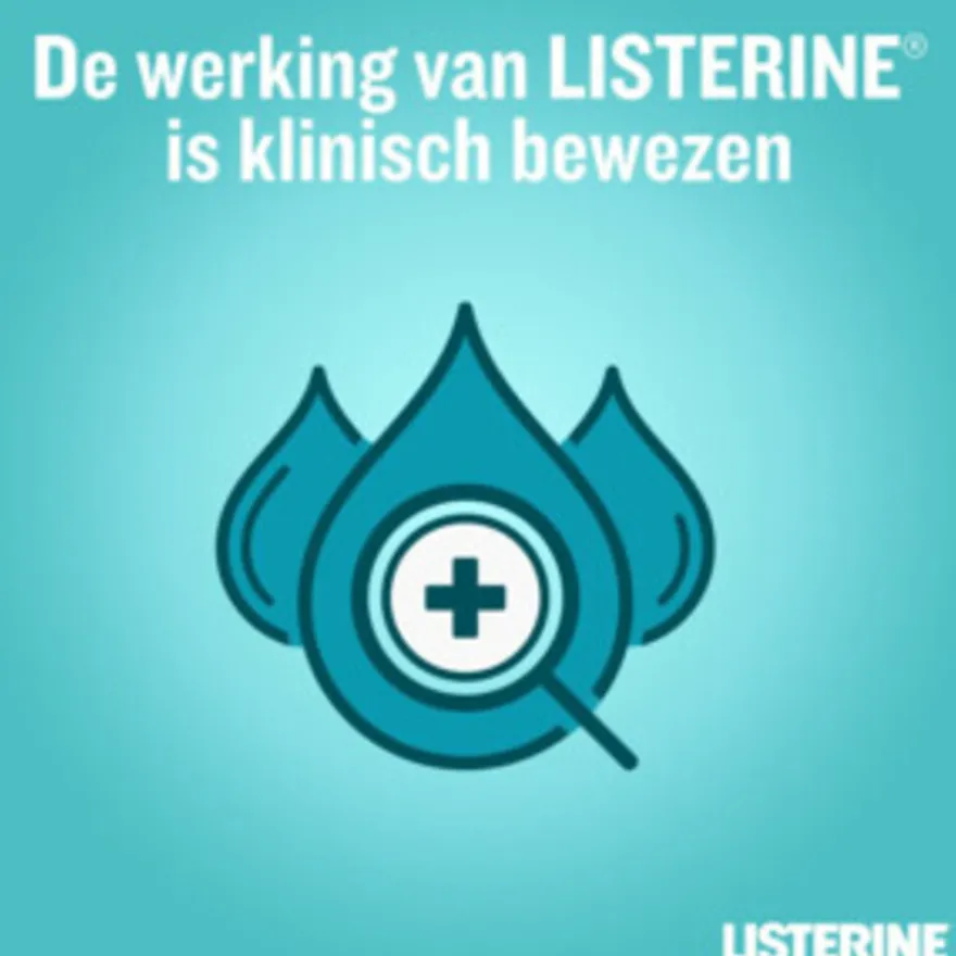 Listerine Mondwater Coolmint Mild (1000 ml)