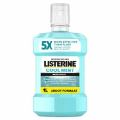 Listerine Mondwater Coolmint Mild (1000 ml)